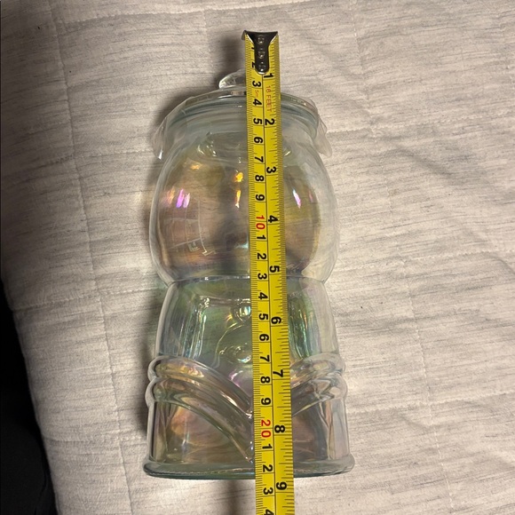 ✨NEW🍬Target Bullseye Iridescent Glass Gumball Machine Jar💫 - Picture 6 of 7